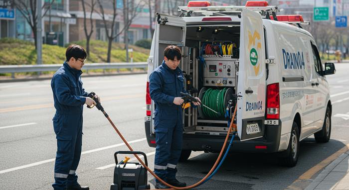가능동 하수구 막힘 고압세척 고민을 날려줄 해결사입니다