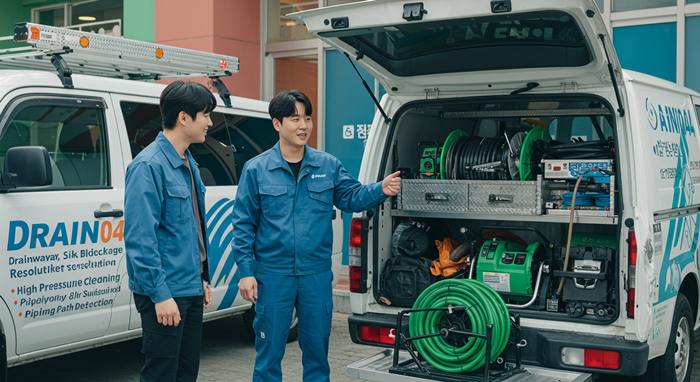 동안구 하수구 고압세척, 묵은 때까지 싹 씻어냅니다