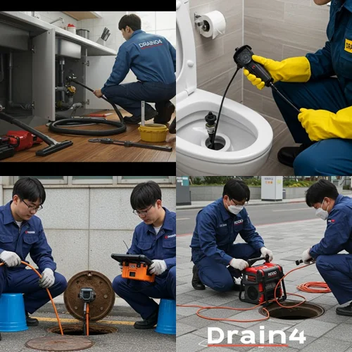 신곡동 하수구막힘 업체 하수구 해결사가 왔어요