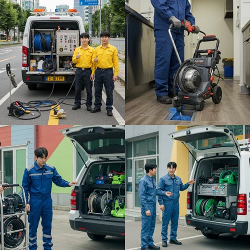 의정부 하수구막힘 업체 운까지 뻥 뚫어주는