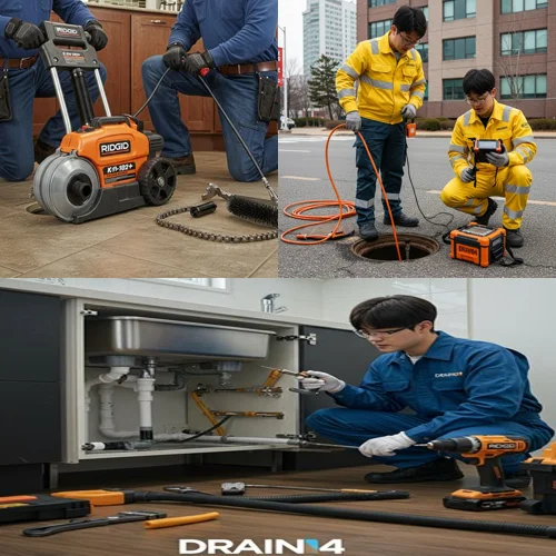 의정부 산곡동 싱크대막힘 역류 꽉 막힌 운까지 뚫어