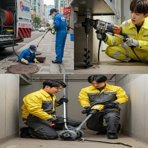 의정부 산곡동 하수구 막힘 배수구 완벽한 서비스 보장
