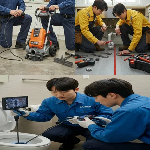 의정부시 하수구 막힘 배수구 막힌 곳 없이 완벽하게