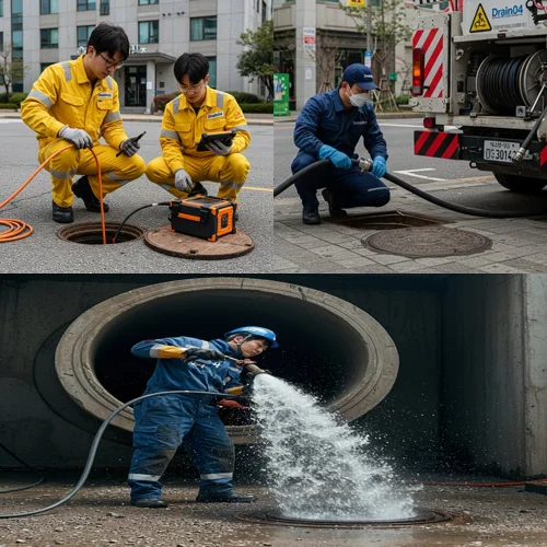 의정부시 하수구 막힘 배수구 막힌 곳 없이 완벽하게
