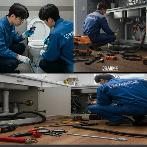 금오동 하수구 막힘 배수구 확실한 통수 보장