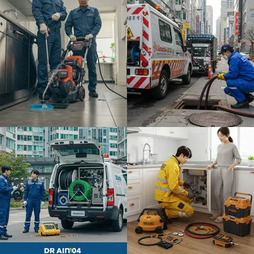 의정부 고압세척 하수구 깔끔하게 해결하는