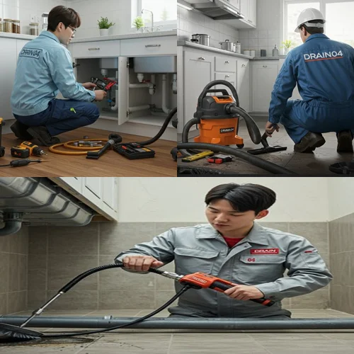 금오동 싱크대막힘 역류 하수구 지킴이가 해결