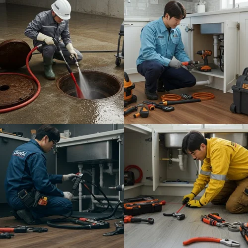 장암동 하수구 막힘 배수구 속전속결로 해결해 드립니다