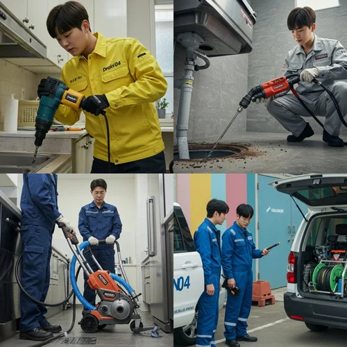 민락동 하수구 막힘 배수구 스트레스까지 해소