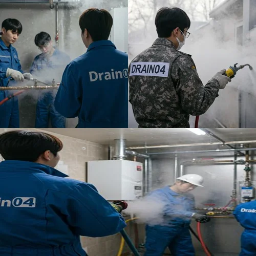 낙양동 수도관 동파 하수구 녹임으로 쾌적한 환경을