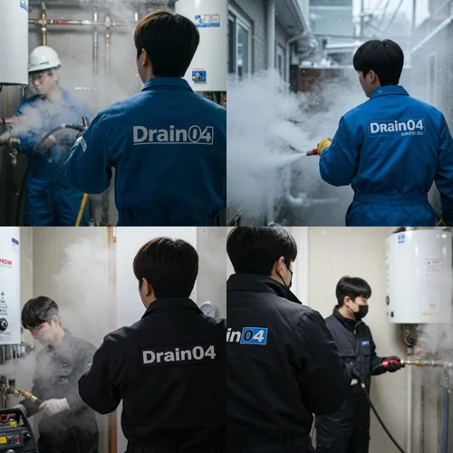 낙양동 수도관 동파 하수구 녹임으로 쾌적한 환경을