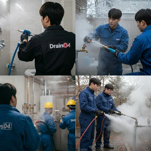 용현동 언 수도 녹임 해빙 업체 꽁꽁 언 배관 문제 해결사