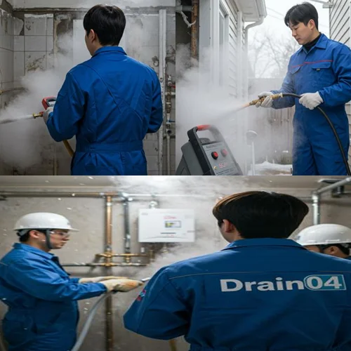 민락동 수도 동파 녹임 해빙 배관 해빙의 달인이 왔어요