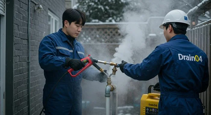 의정부시 하수구 해빙 얼었을때 하수구 막힘 동파 해결사