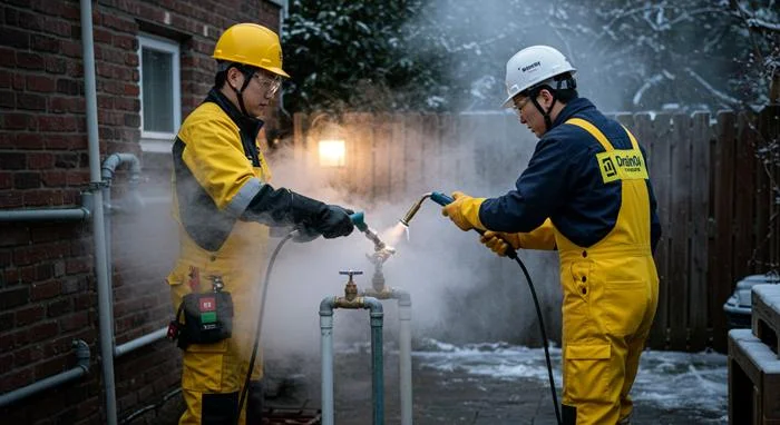 금오동 수도관 동파 하수구 겨울 배관 해빙은 전문가에게