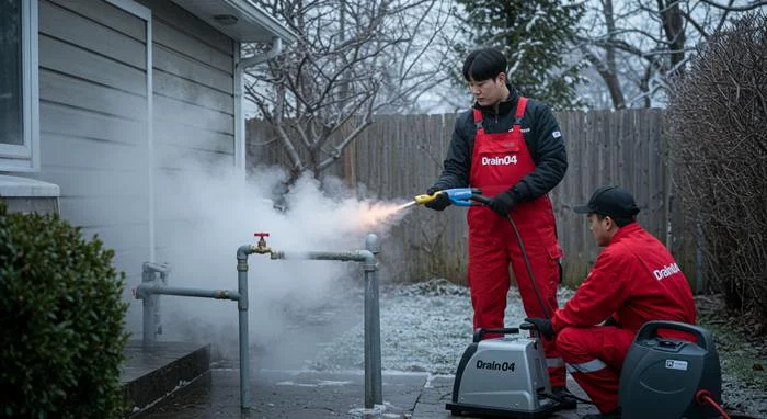 금오동 수도관 동파 하수구 겨울 배관 해빙은 전문가에게