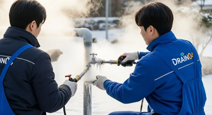 의정부시 해빙 하수도 배관 업체 꽁꽁 언 배관을 녹여드립니다