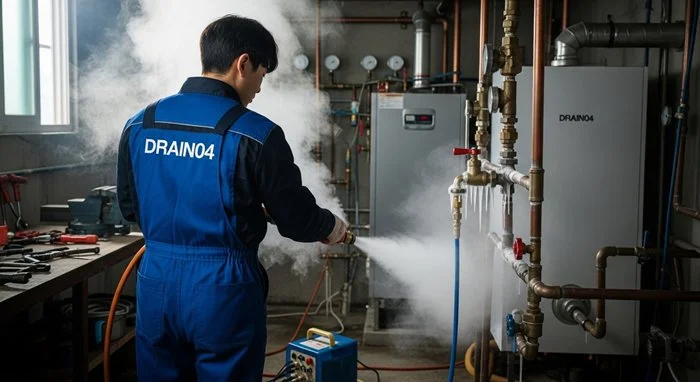 용현동 수도 동파 녹임 해빙 확실하게 녹여서 뚫어