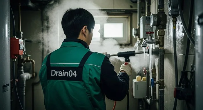 용현동 수도 동파 녹임 해빙 확실하게 녹여서 뚫어