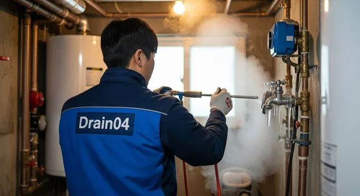 의정부 수도관 동파 하수구 꽁꽁 언 하수도 시원하게