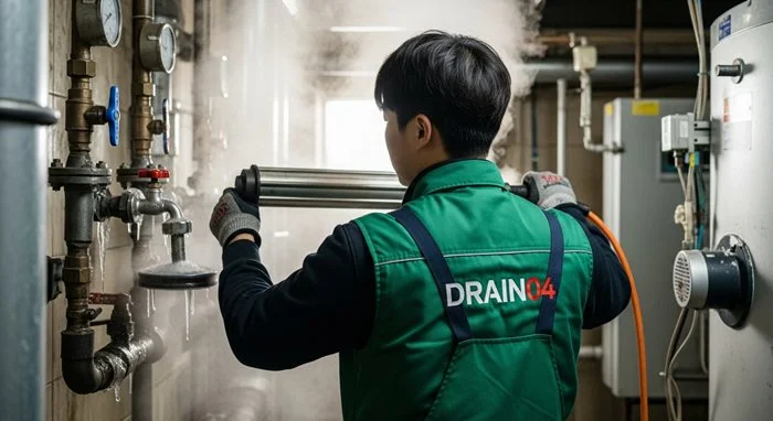 의정부 수도관 동파 하수구 꽁꽁 언 하수도 시원하게