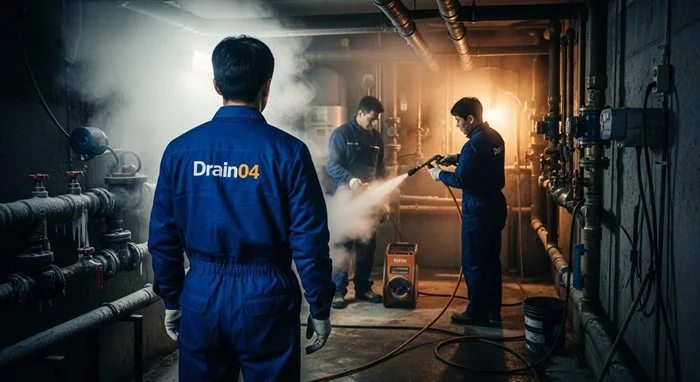 신곡동 수도관 동파 하수구 해빙 작업 안전하게 진행