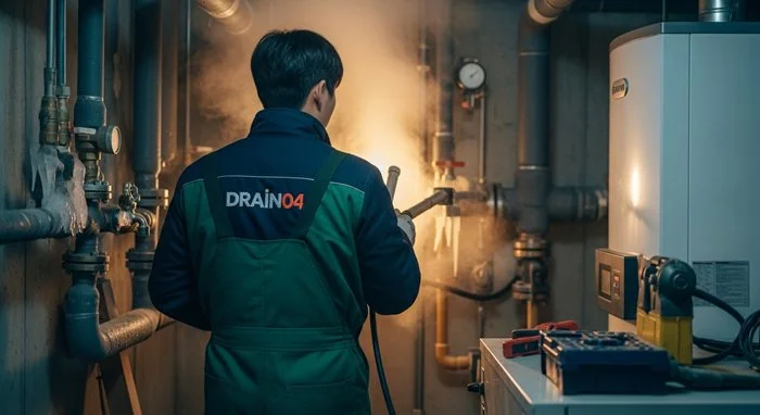 신곡동 수도관 동파 하수구 해빙 작업 안전하게 진행