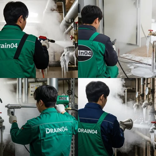 가능동 수도관 동파 하수구 녹여서 걱정 없게 해드려요