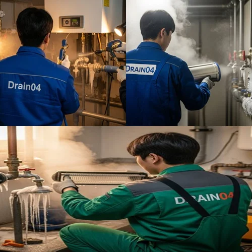 가능동 수도관 동파 하수구 녹여서 걱정 없게 해드려요