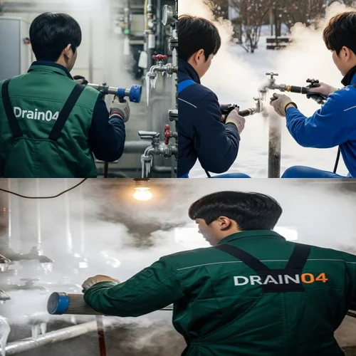 금오동 언 수도 녹임 해빙 업체 꽁꽁 언 마음까지 녹여