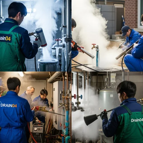 금오동 언 수도 녹임 해빙 업체 꽁꽁 언 마음까지 녹여