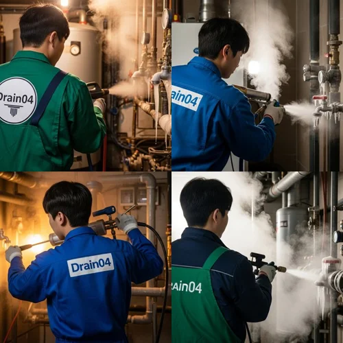 금오동 언 수도 녹임 해빙 업체 꽁꽁 언 마음까지 녹여