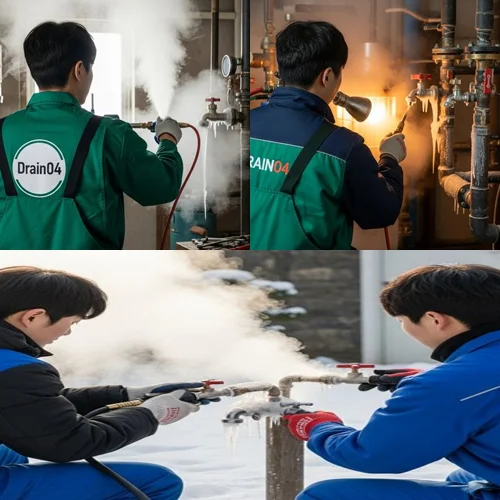 자일동 언 수도 녹임 해빙 업체 믿고 맡길 수 있는 해빙