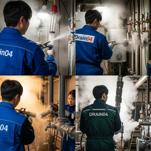 의정부시 언수도 녹임 하수구 언 수도 녹여 하수구 뚫어