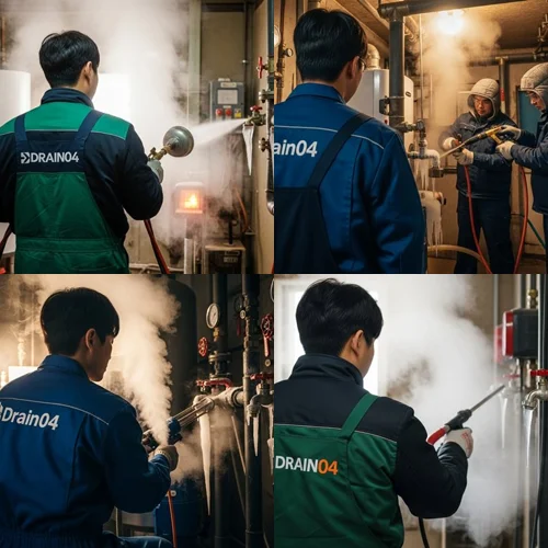 의정부시 언수도 녹임 하수구 언 수도 녹여 하수구 뚫어