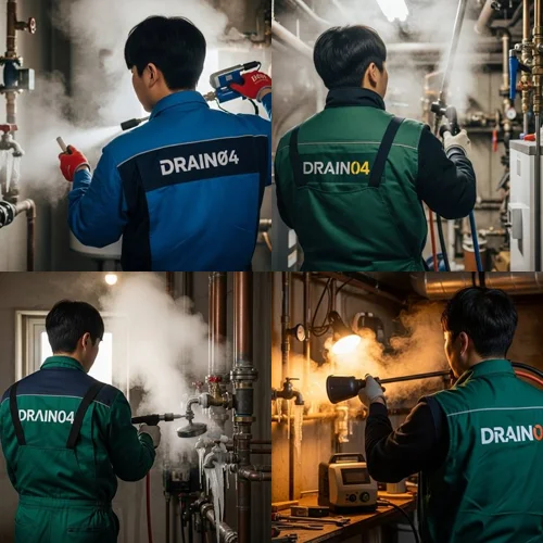 의정부 수도관 동파 하수구 동파로 인한 역류 해결