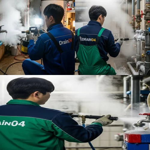 의정부 수도관 동파 하수구 동파로 인한 역류 해결