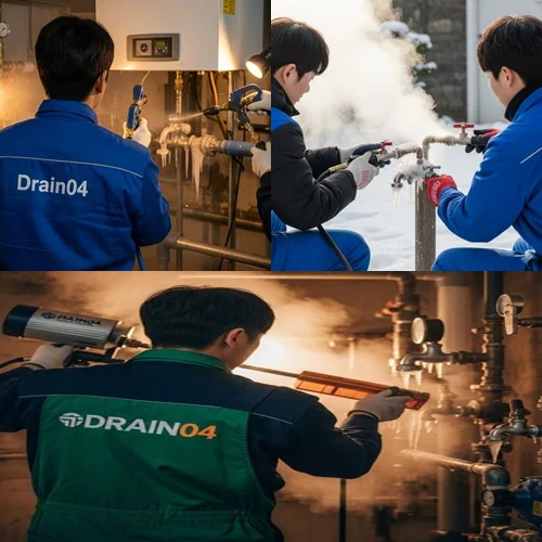 효율적인 해빙 기술로 수도 동파 문제 해결