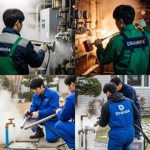 동파 예방을 위한 상하수도 해빙 서비스