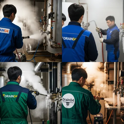 금오동 해빙 하수도 배관 업체 겨울에도 시원한 물줄기