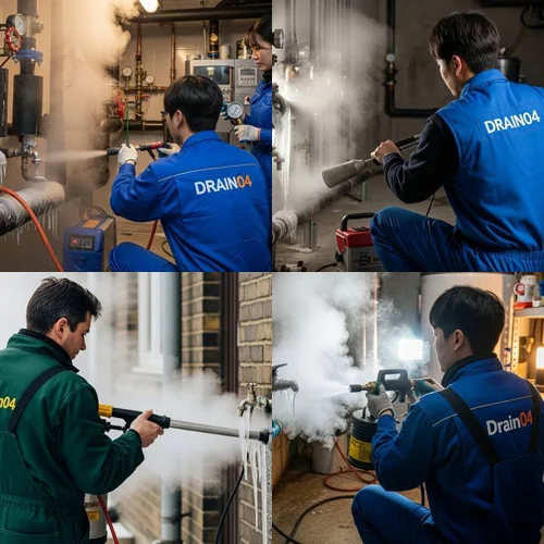 금오동 해빙 하수도 배관 업체 겨울에도 시원한 물줄기