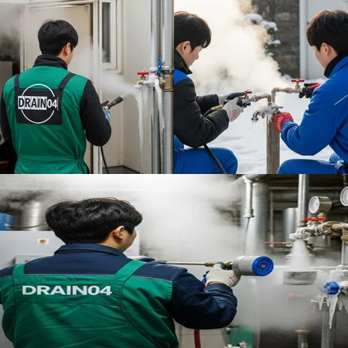 낙양동 수도 동파 녹임 해빙 녹여서 막힘 없이 시원하게