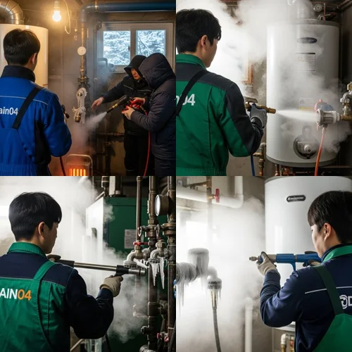 낙양동 수도 동파 녹임 해빙 녹여서 막힘 없이 시원하게