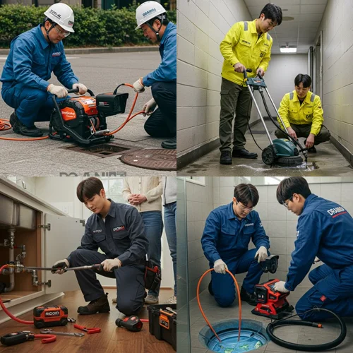 호원동 하수구 막힘 배수구 시원하게 뚫어 드릴게요