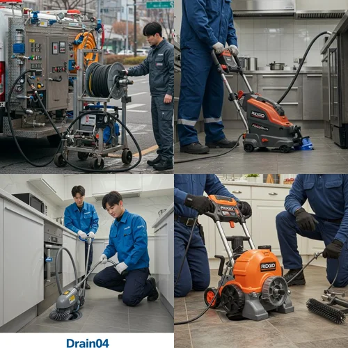 상가 건물 횡주관 청소 후기! 의정부 하수구 고압세척 횡주관