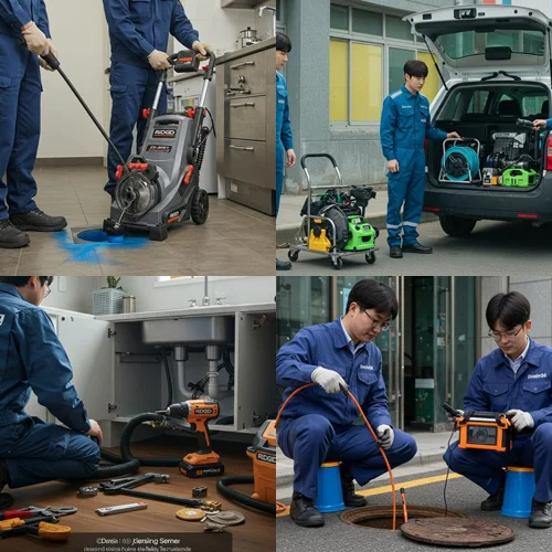 의정부역 근처 빌라 층 역류 가능동 변기 막힘 수리