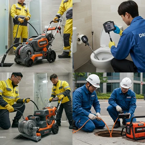 의정부동 하수구 뚫음 하수도, 부대찌개 골목 식당