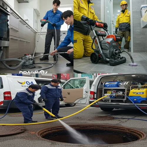 가능동 하수구 업체 오수관, 의정부역 근처 빌라 1층