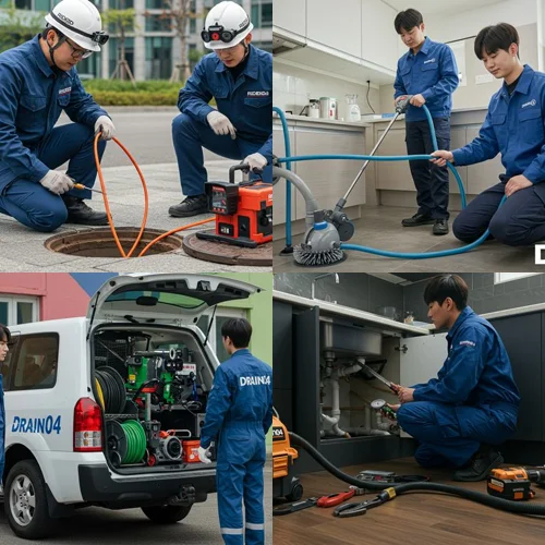 가능동 하수구 업체 오수관, 의정부역 근처 빌라 1층