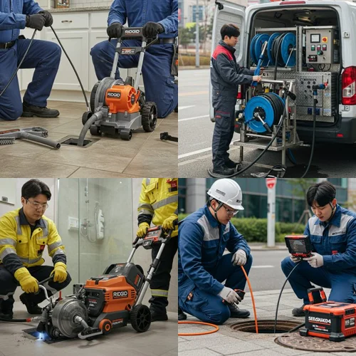 가능동 하수구 업체 오수관, 의정부역 근처 빌라 1층